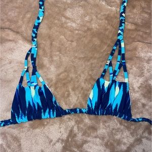 Acacia Swimwear XS Blue Cantik Haena bikini top